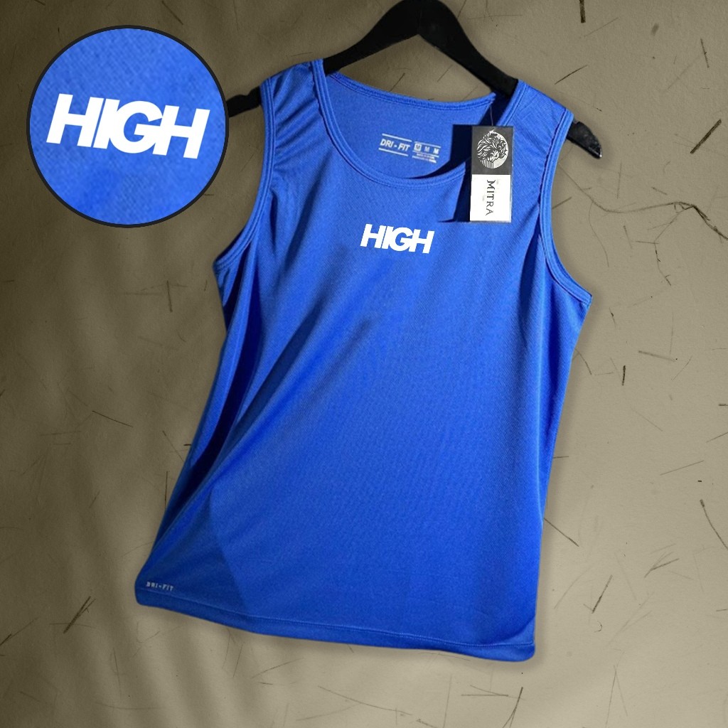 Regata Dry-Fit Masculina - HGH 02 - Academia Corrida Crossfit Skate Basquete