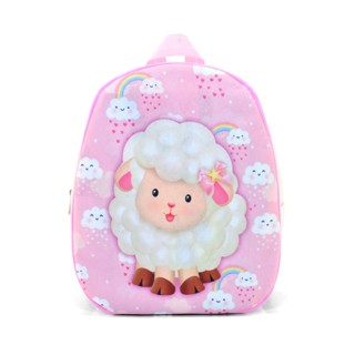 Mochila Infantil Feminina Ovelha Pequena e Estilosa em Oferta na Shopee