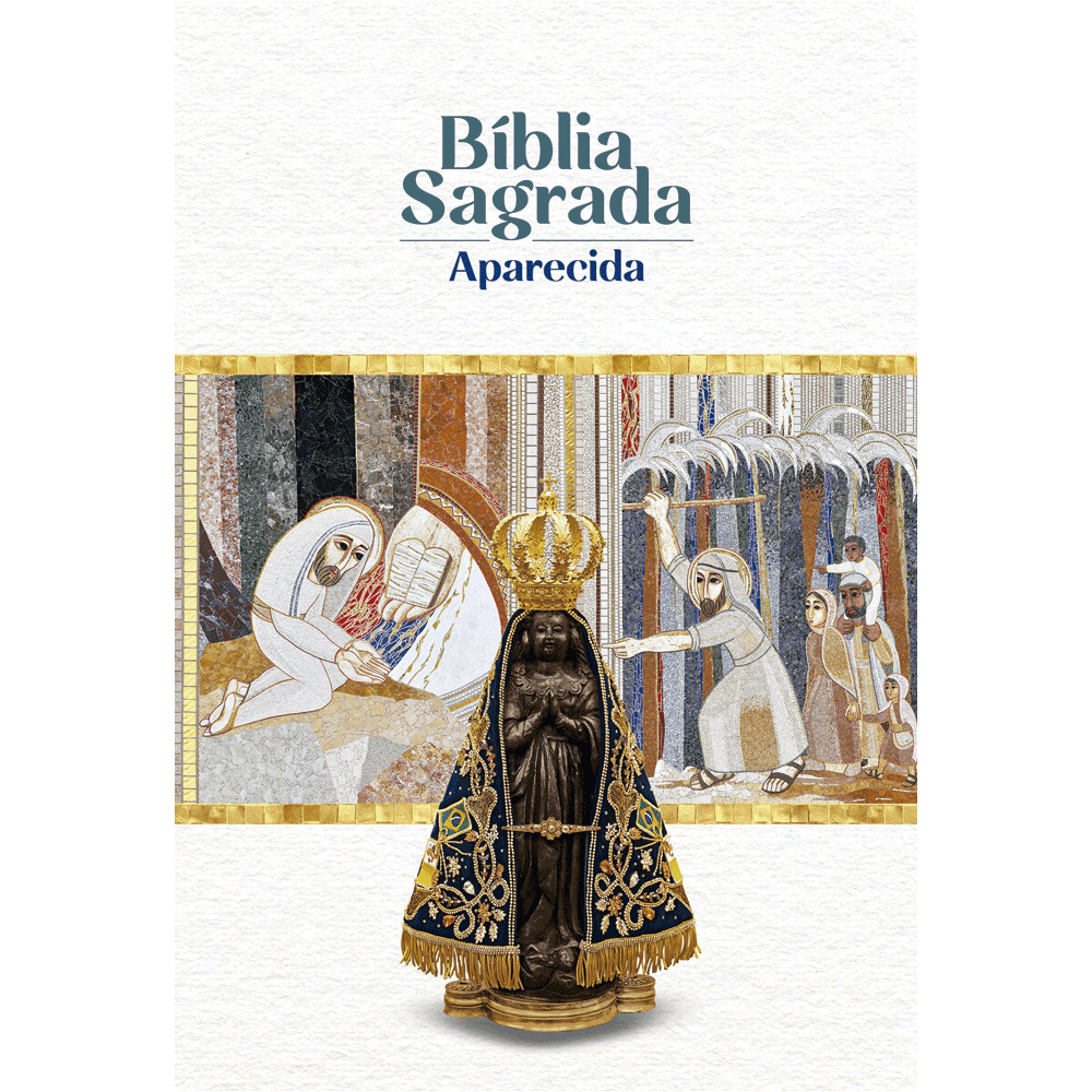 Biblia Sagrada Aparecida - Santuario Nacional - Media em Oferta na Shopee
