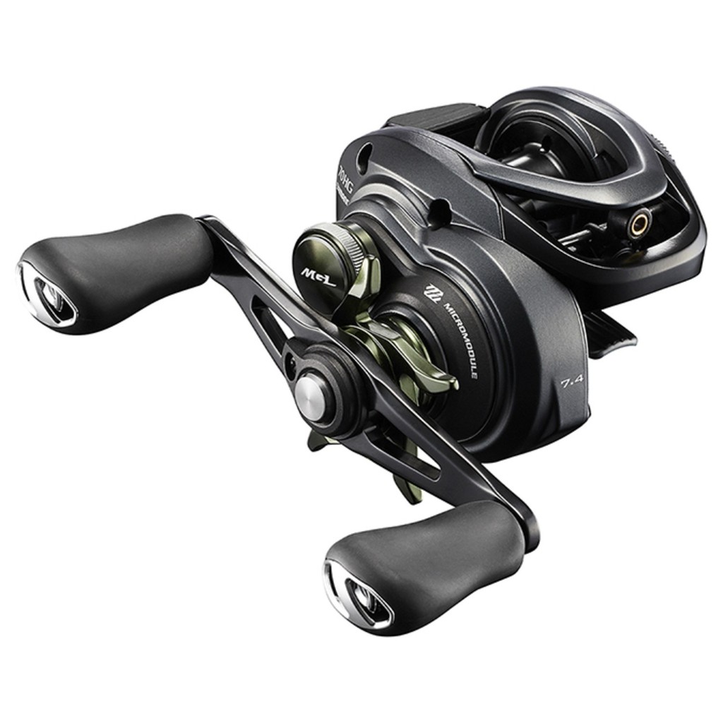 Carretilha de Pesca Shimano Curado K MGL 70 ou 71 HG 7.4:1 Drag 5kg