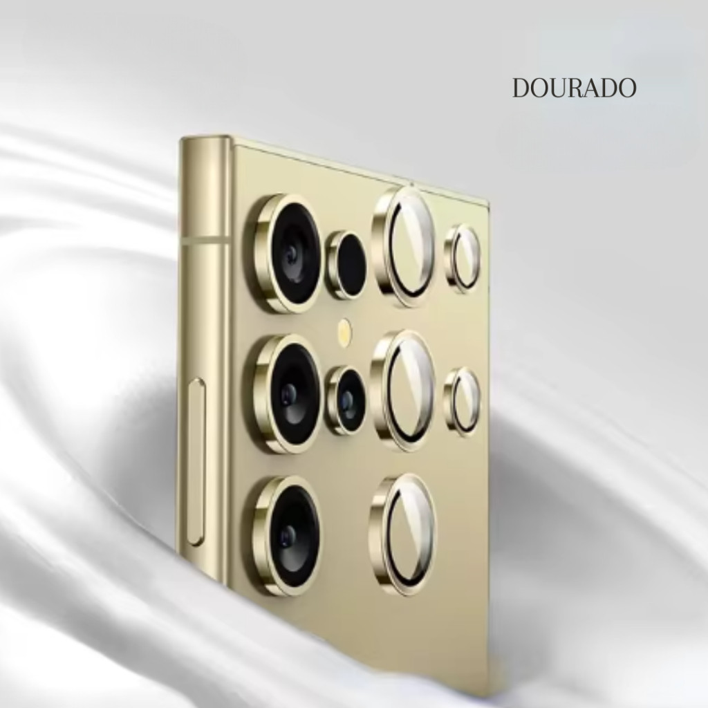 KIT CÂMERA LISO GALAXY A16/A55/A15/A54/A34/A35/A14/S23 FE/S24 FE/S23/S23+/S24/S23 ULTRA/S24 ULTRA