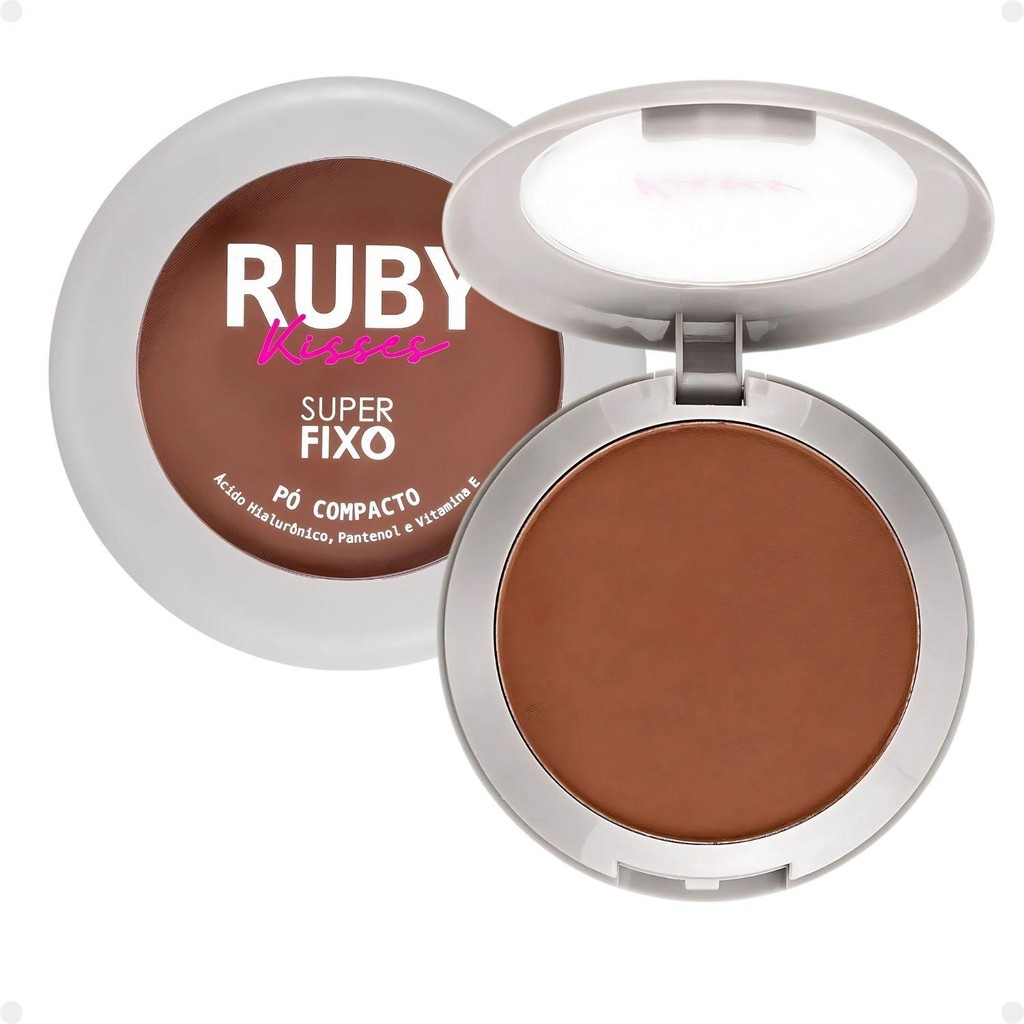 Pó Compacto Ruby Kisses Super Fixo Cor 347 Sfp347b