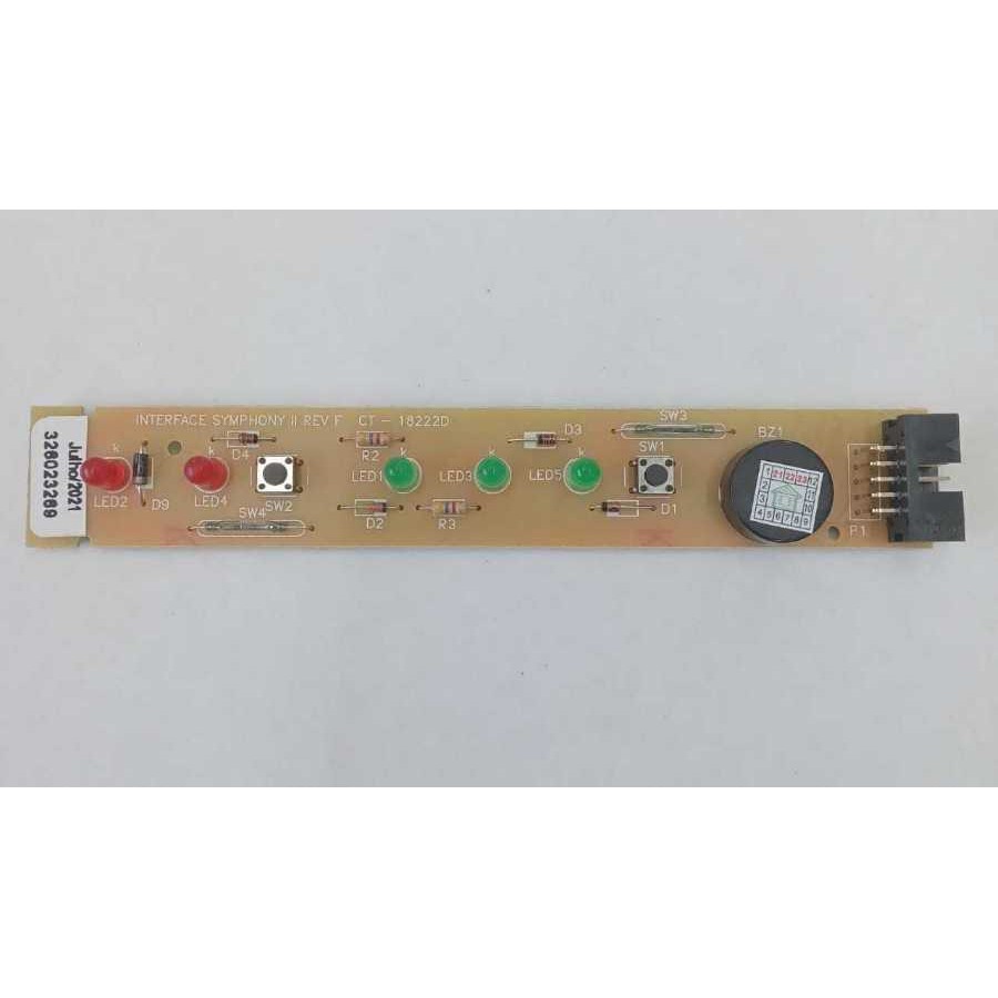 PLACA CONTROLADORA DIGITAL DE PROCESSO COMPATIVEL REFRIG INTERFACE BRG44 A/B-BRM38 A/B-BRM44 A SYMPHONY (326023269)