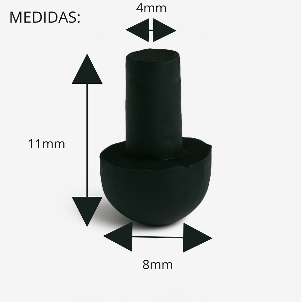 Borracha Pé da Trempe Grade Grelha Fogão Cooktop Brastemp Consul - 20 Peças