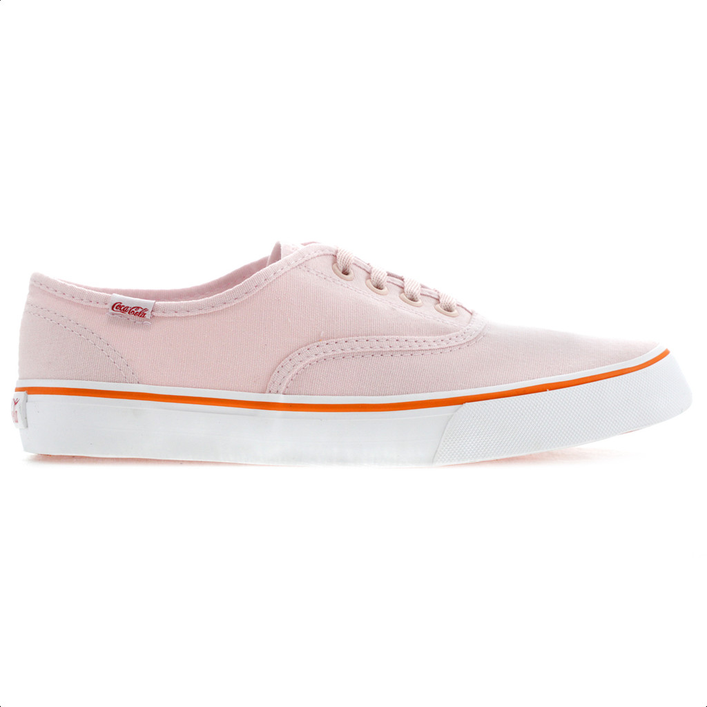 Tênis Coca-Cola Kick Cool Rosa e Laranja - Feminino