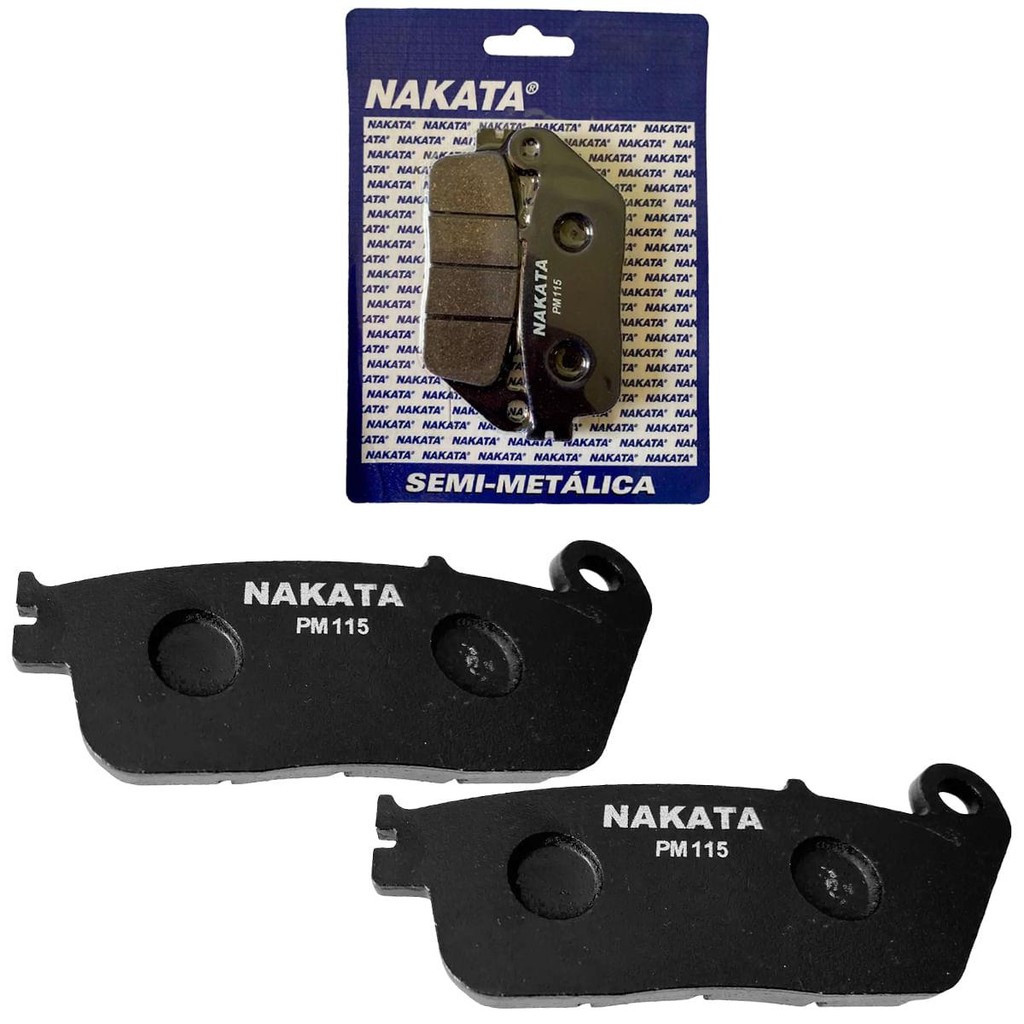 Pastilha Freio Moto Dianteiro Cb Twister Vt125 NAKATA PM115