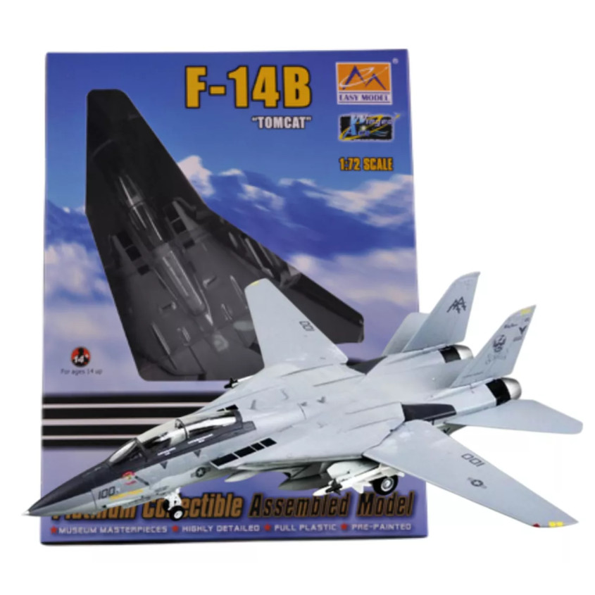 Plastimodelismo Avião F-14B Tomcat VF-103 1:72 Easy Model Revell - 37188