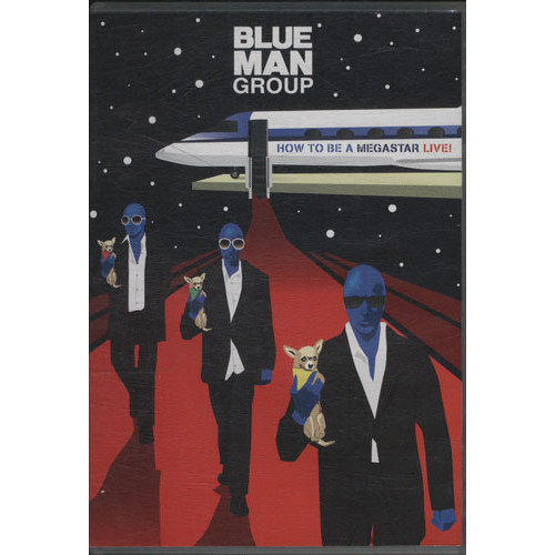 DVD+CD BLUE MAN GROUP - HOW TO BE A MEGASTAR - LIVE!