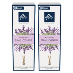 Kit 2 Difusor de Aromas Relax Lavender Glade Home Fragrance 100ml cada