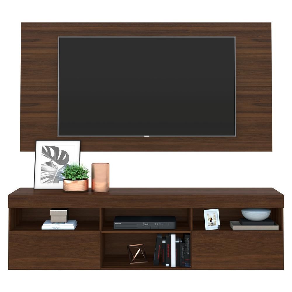Rack com Painel TV 65" Suspenso Flórida Multimóveis V3299 em Oferta na Shopee