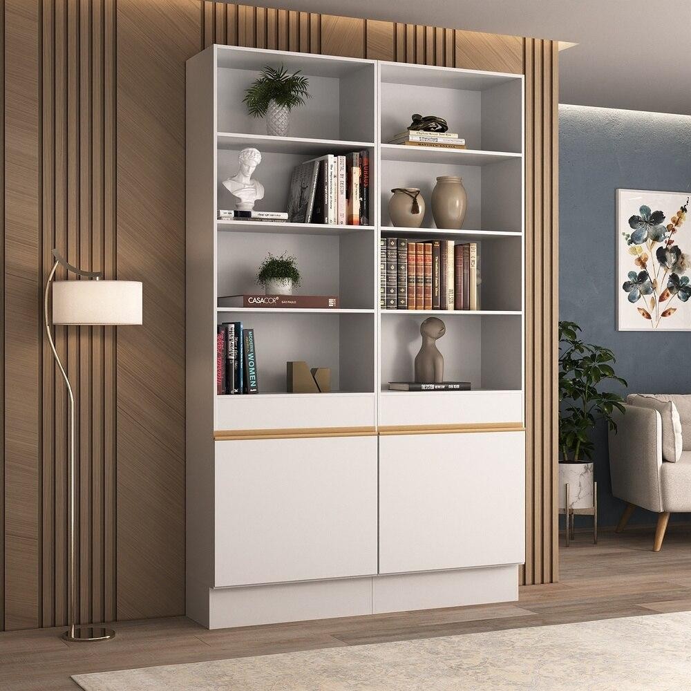 Armário/Estante Escritório 2 Portas Multimóveis MP7000 em Oferta na Shopee