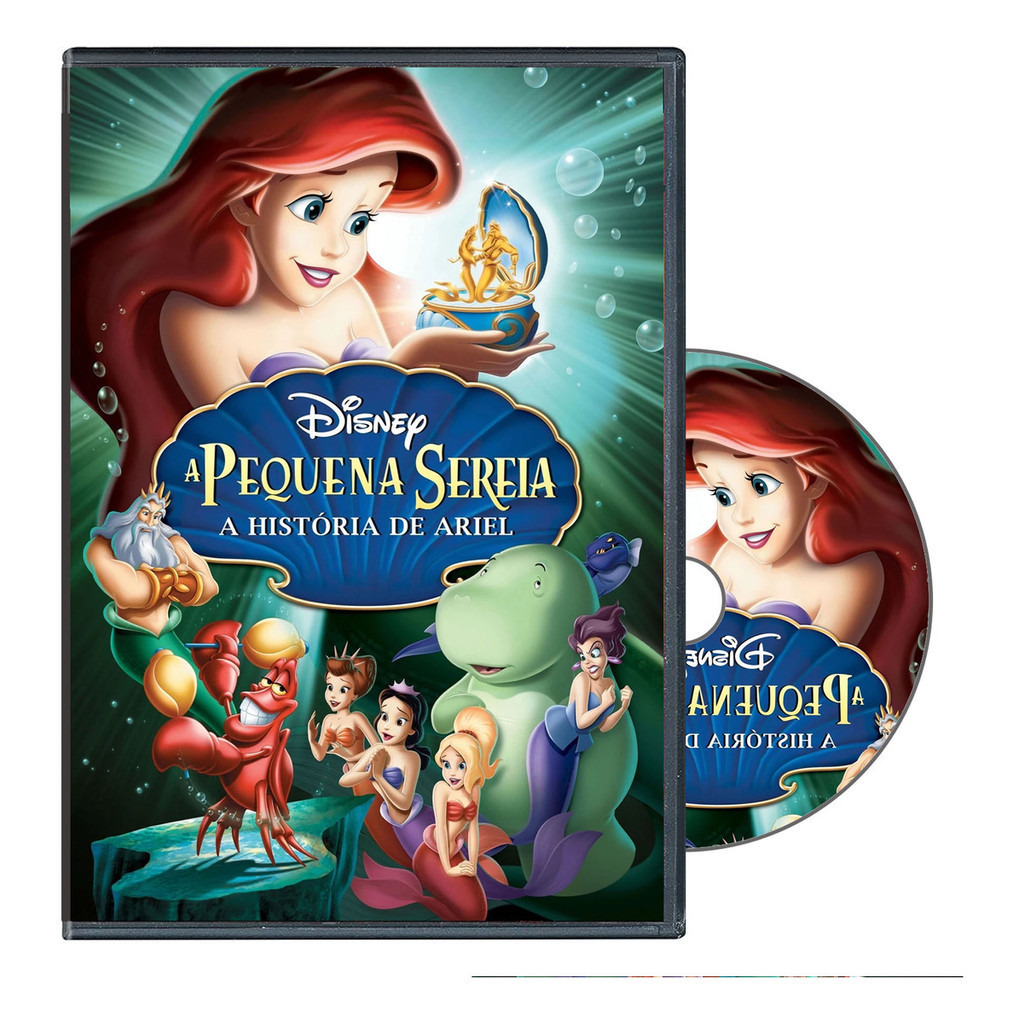 Dvd A Pequena Sereia 3 A História De Ariel