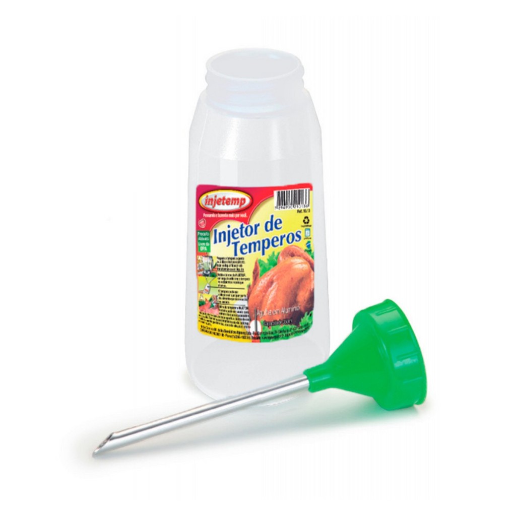 Injetor Profissional De Temperos E Recheios 350ml Para Frangos Carnes Churros Donuts