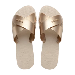 Chinelo Slide Tira Cruzada Feminino Havaianas
