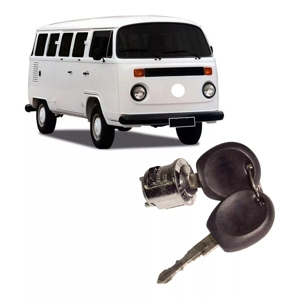 Cilindro Ignicao da Coluna de Direcao Com Chave Kombi Clipper 1981 A 2013 1 Pino em Oferta na Shopee