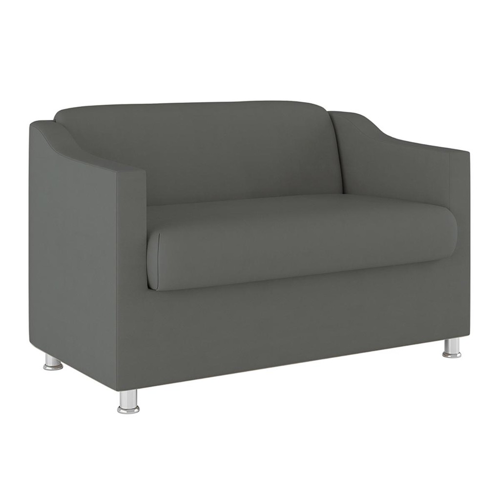 Namoradeira Tilla Sala de Estar Tecido Suede – Balaqui Decor - Home & Living