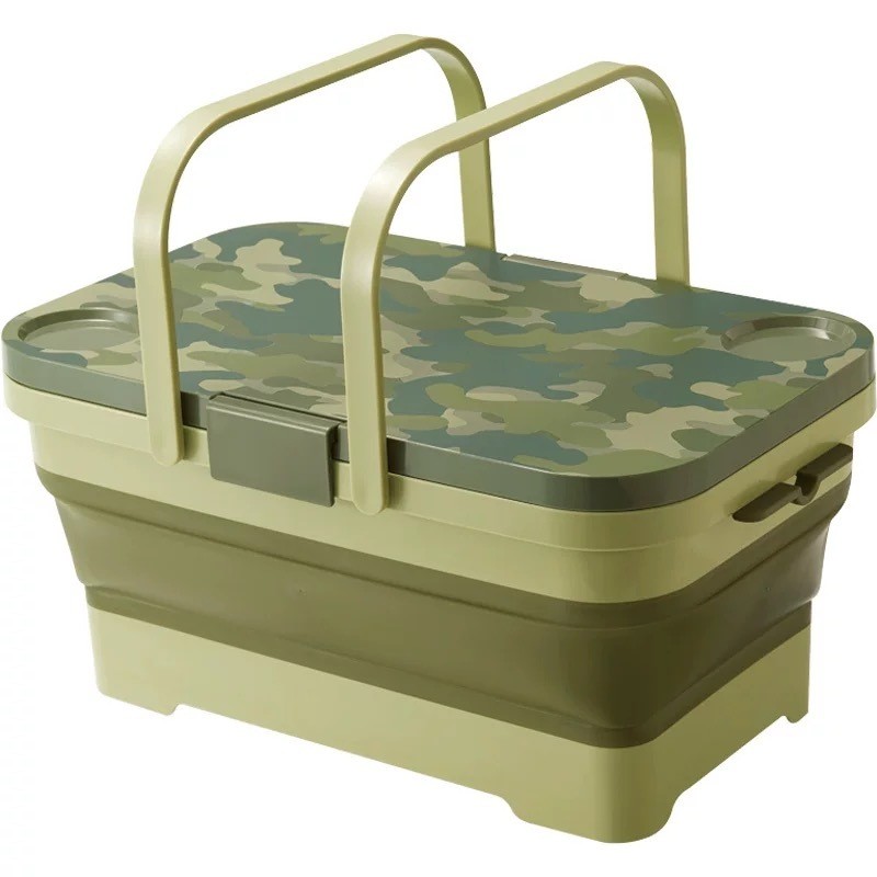 Caixa Térmica Cooler Dobrável com Alça 15L Viagem Camping