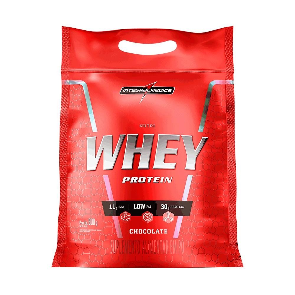 Hipercalórico NutriWhey 900g Pouch Integralmedica - Rico em Proteínas e Ideal para Massa Muscular