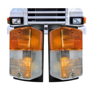 Par Lanterna Pisca Seta Dianteira Bicolor Para Scania T112 T113 T142 T143 R112 R113 R142 R143 394766 em Oferta na Shopee