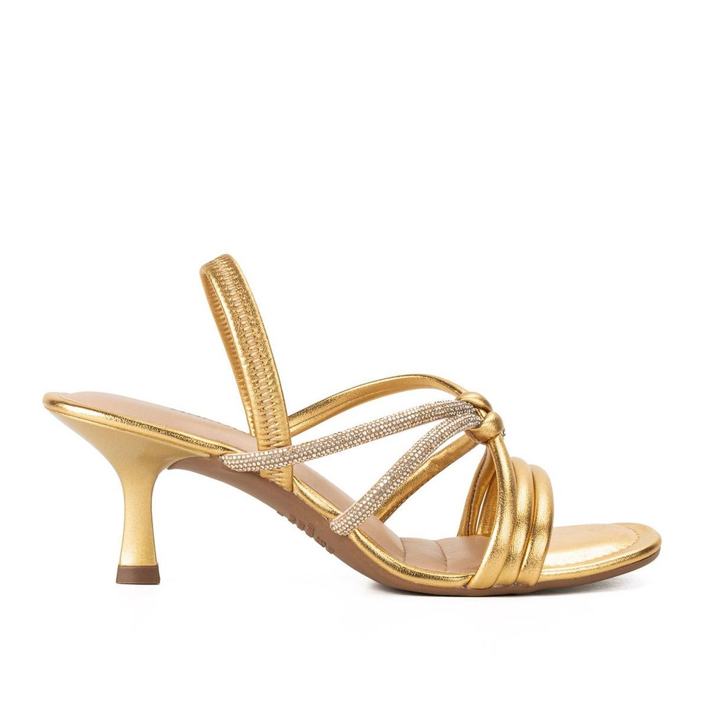 Sandália Dakota de Salto Fino Metalizada Y7847 em Oferta na Shopee