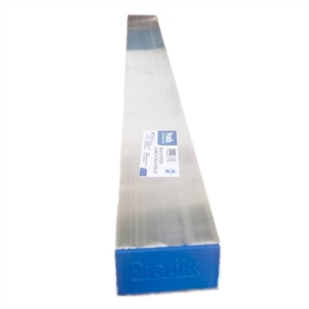 Régua Pratik Pedreiro Alumínio Bi Tubular 1,5m 520g - Home & Living