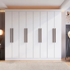 Guarda-Roupa Casal Califórnia 8 Portas 4 Gavetas 100% Mdf