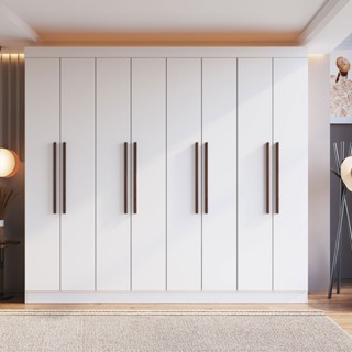 Guarda-Roupa Casal Califórnia 8 Portas 4 Gavetas 100% Mdf em Oferta na Shopee