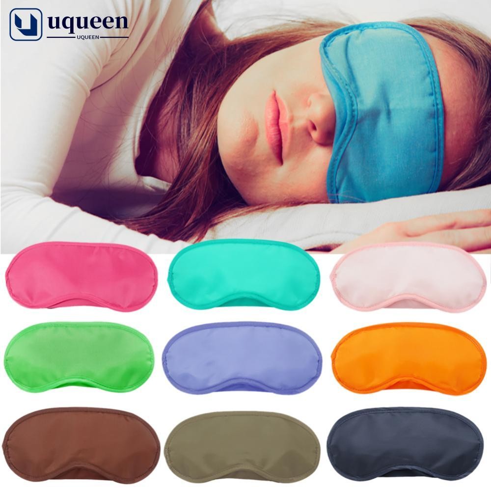 UQUEEN 10 Pçs/Lote Macio Viagem Máscara De Sono Rápido Dormir Olho Sombra Capa Remendo Feminino Masculino Portátil U4V7