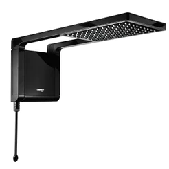 Chuveiro Elétrico Ducha Acqua Storm Ultra Preto 220v 7800w 6800w Lorenzetti