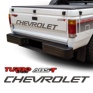 Kit Faixa Chevrolet Preto D20 + Adesivos Turbo Plus E Abs-t em Oferta na Shopee