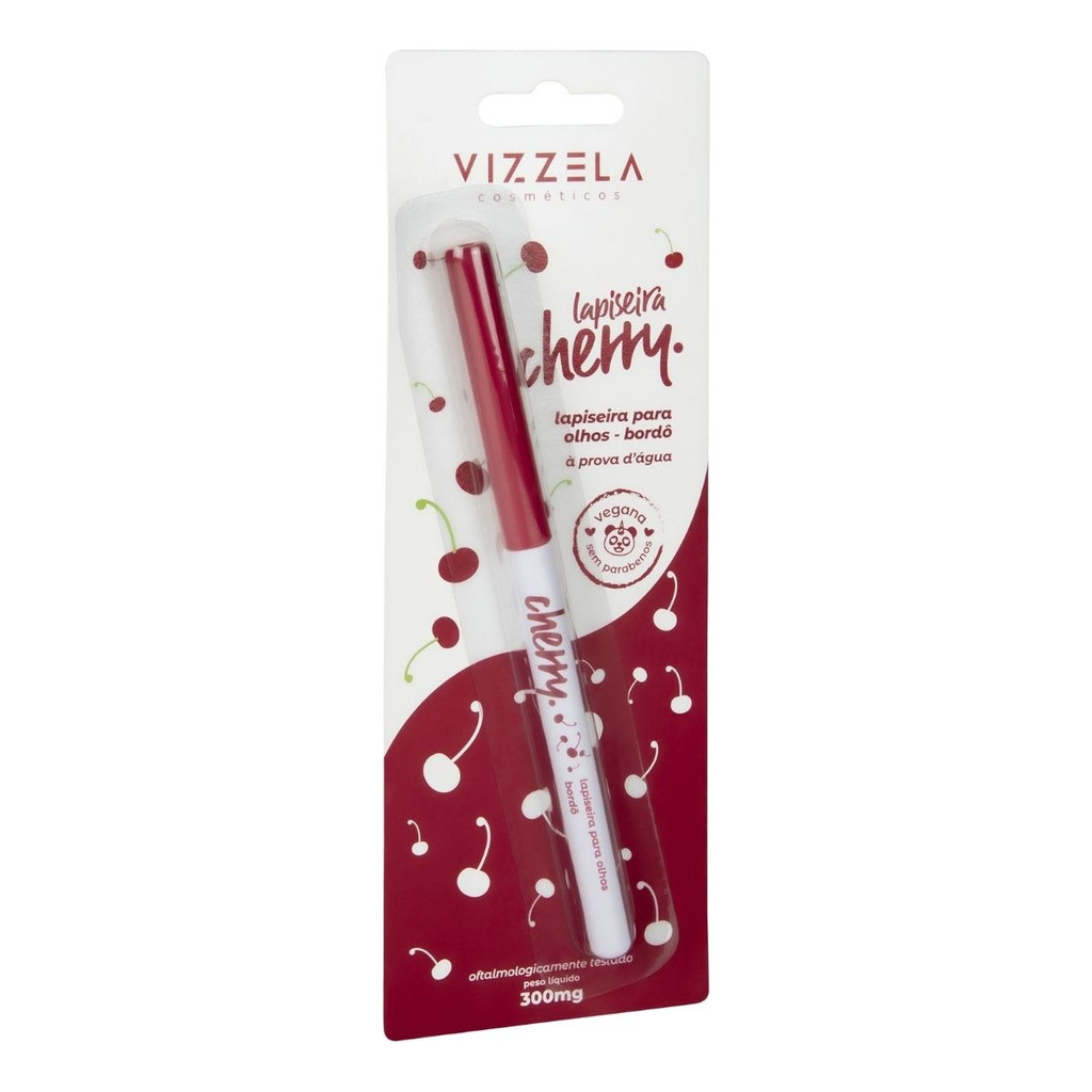 Lapiseira Retrátil Bordô - Cherry - Vizzela