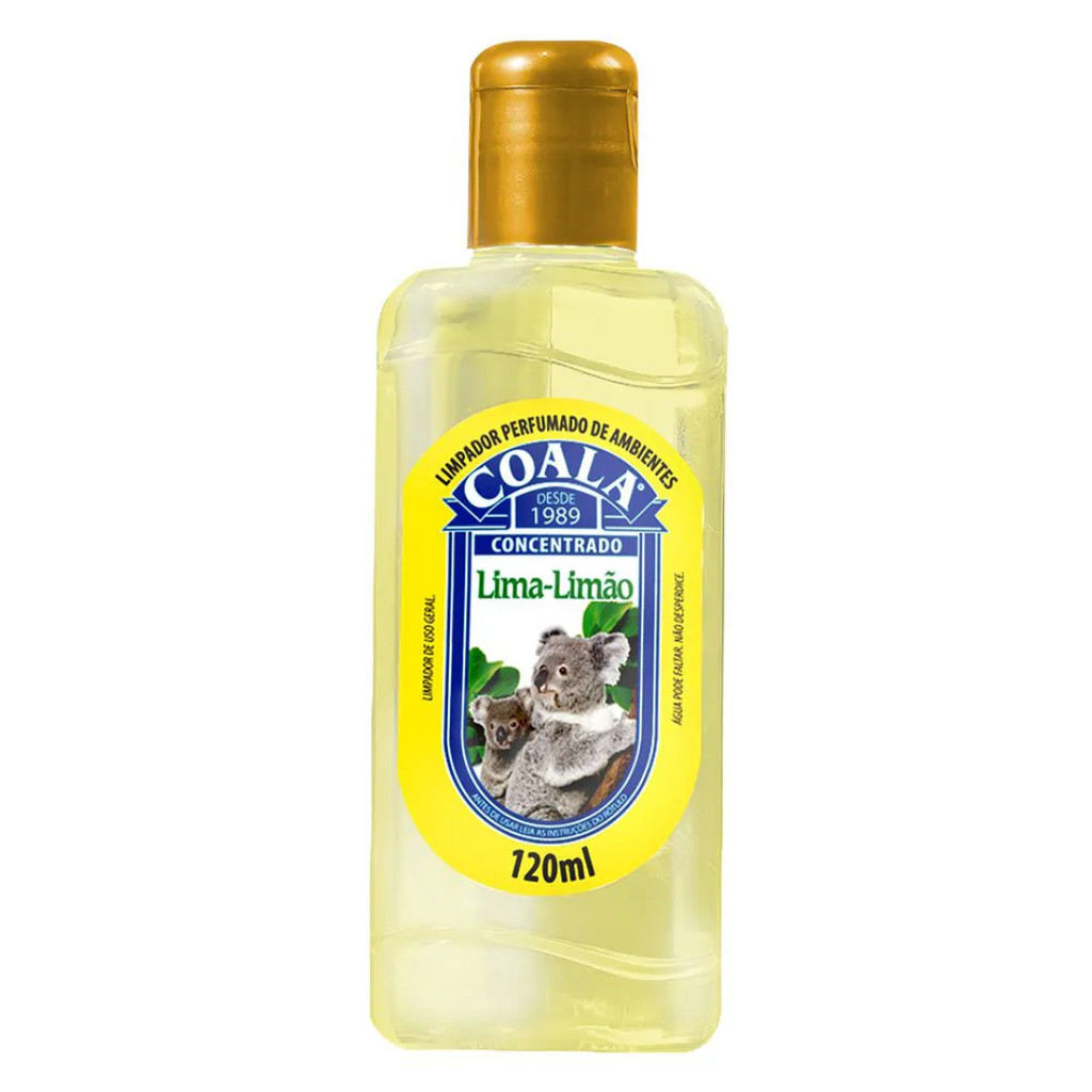 Limpador Lima Limão 120ml Coala - Cheiroso e Durador em Oferta na Shopee