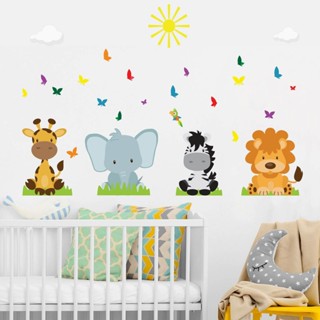 Adesivo de Parede Safari Animais Zoo Selva Infantil 25un em Oferta na Shopee