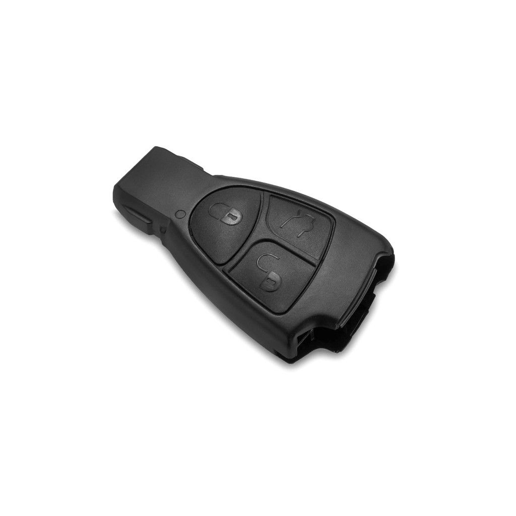 CHAVE CARCAÇA SLOT MERCEDES ANTIGO 2 BOTÕES SEM LÂMINA