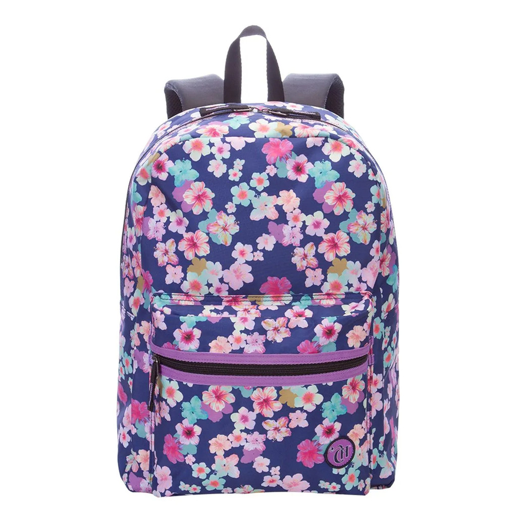 Mochila De Costas Casual Grande Capricho Floral Sestini