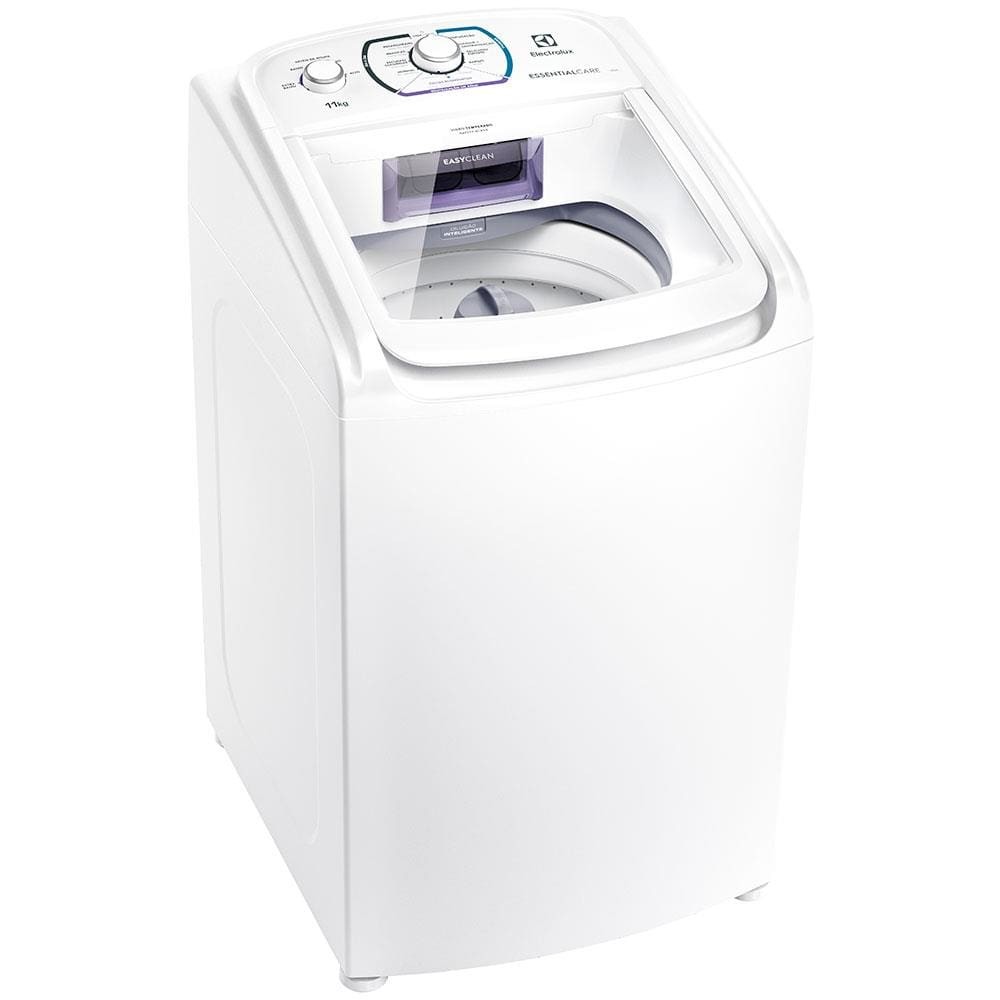 Lavadora de Roupas Electrolux 11Kg LES11 Essencial Care com Filtro pega Fiapos – Branca 110V - Home Appliances