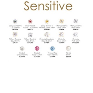 Brinco Studex Sensitive Adulto Pós-perfuração Par em Oferta na Shopee