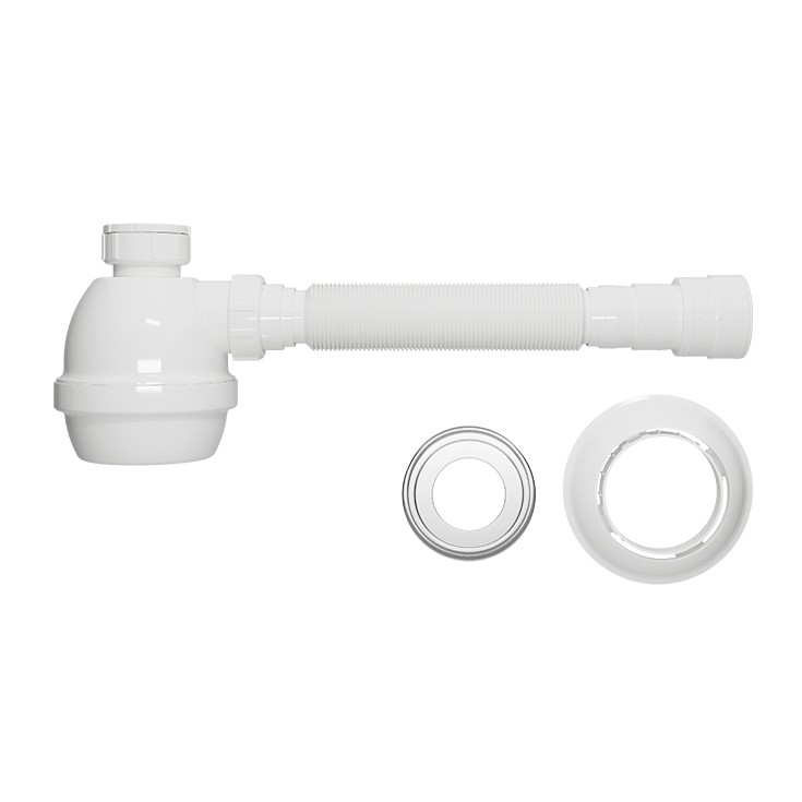 Sifão Copo Branco P/ tanque Blukit