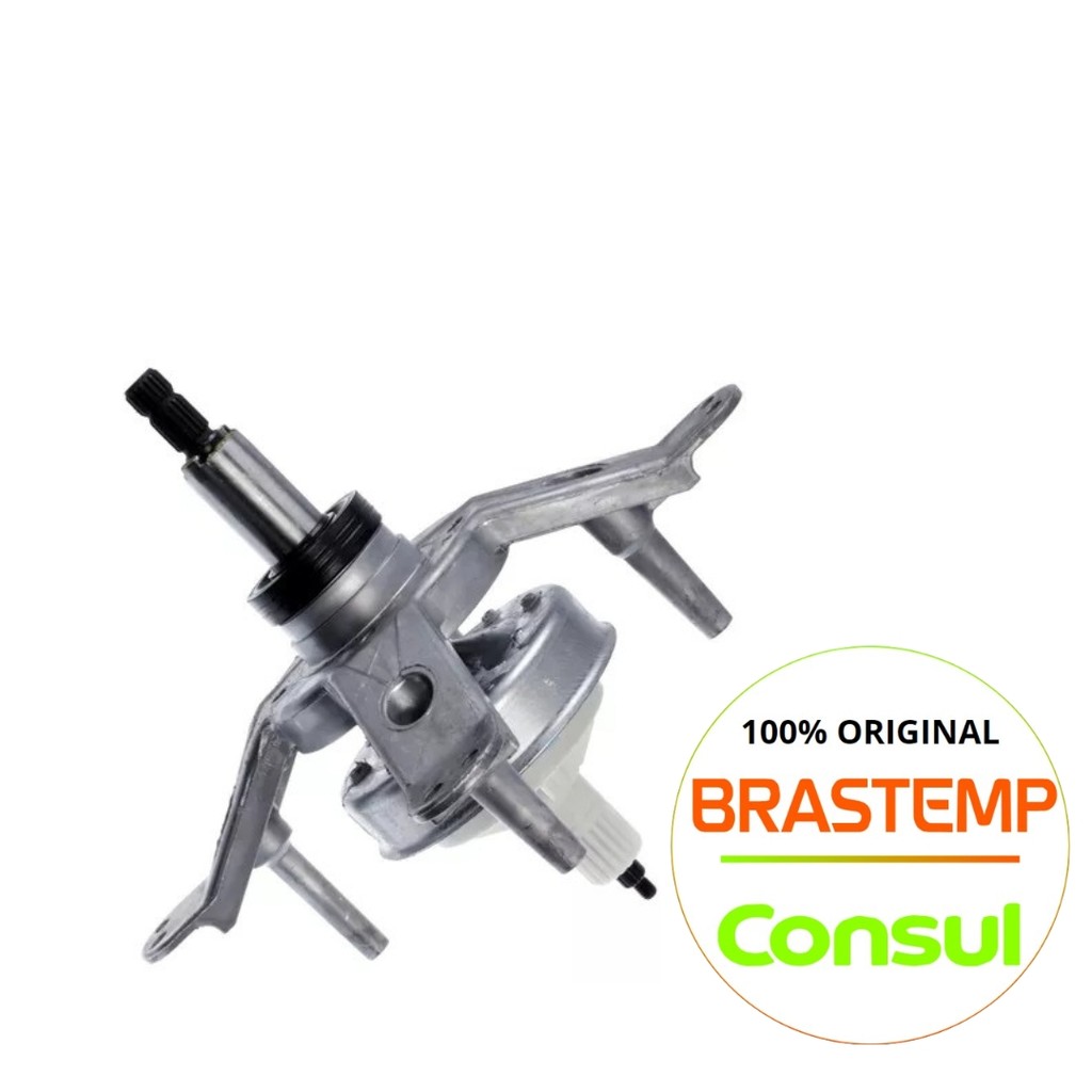 CAIXA TRANSMISSÃO MECANISMO COMPLETO LAVADORA BRASTEMP CONSUL ORIGINAL - W11300695 - BWK12A(DEMAIS MODELOS NA DESCRIÇÃO)