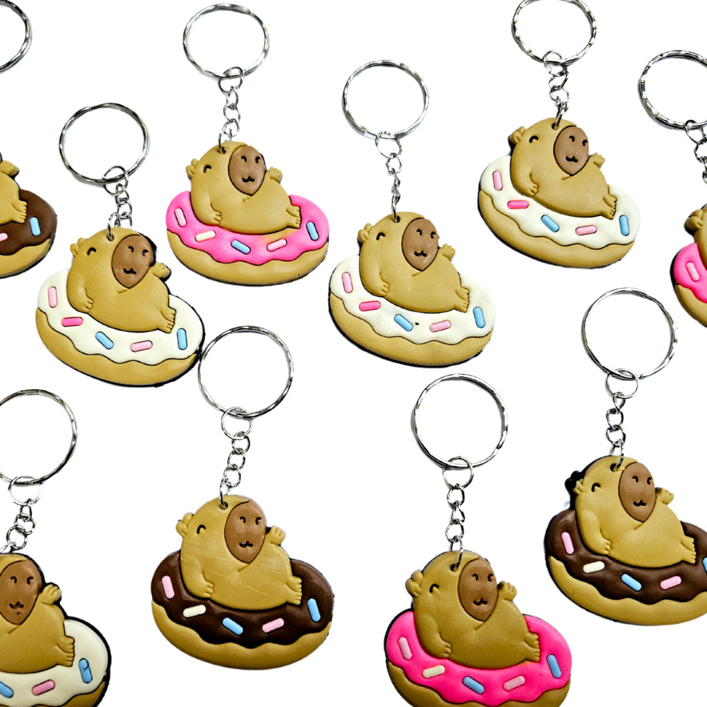Chaveiro Capivara Para Lembrancinha 10 Peças Escola Emborrachado em Oferta na Shopee