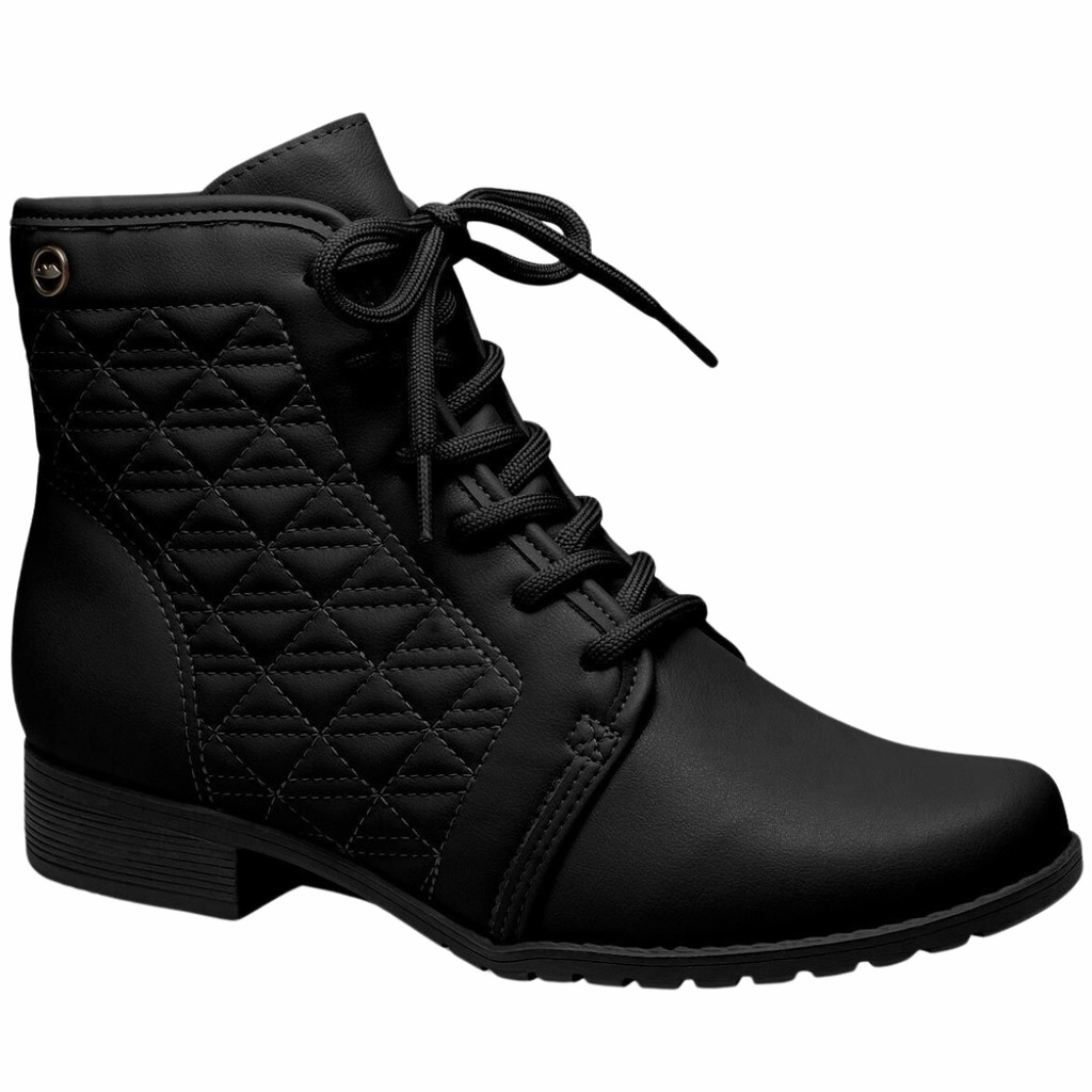 Bota Dakota Spezia Coturno Curto Feminina Matelassê - DA921