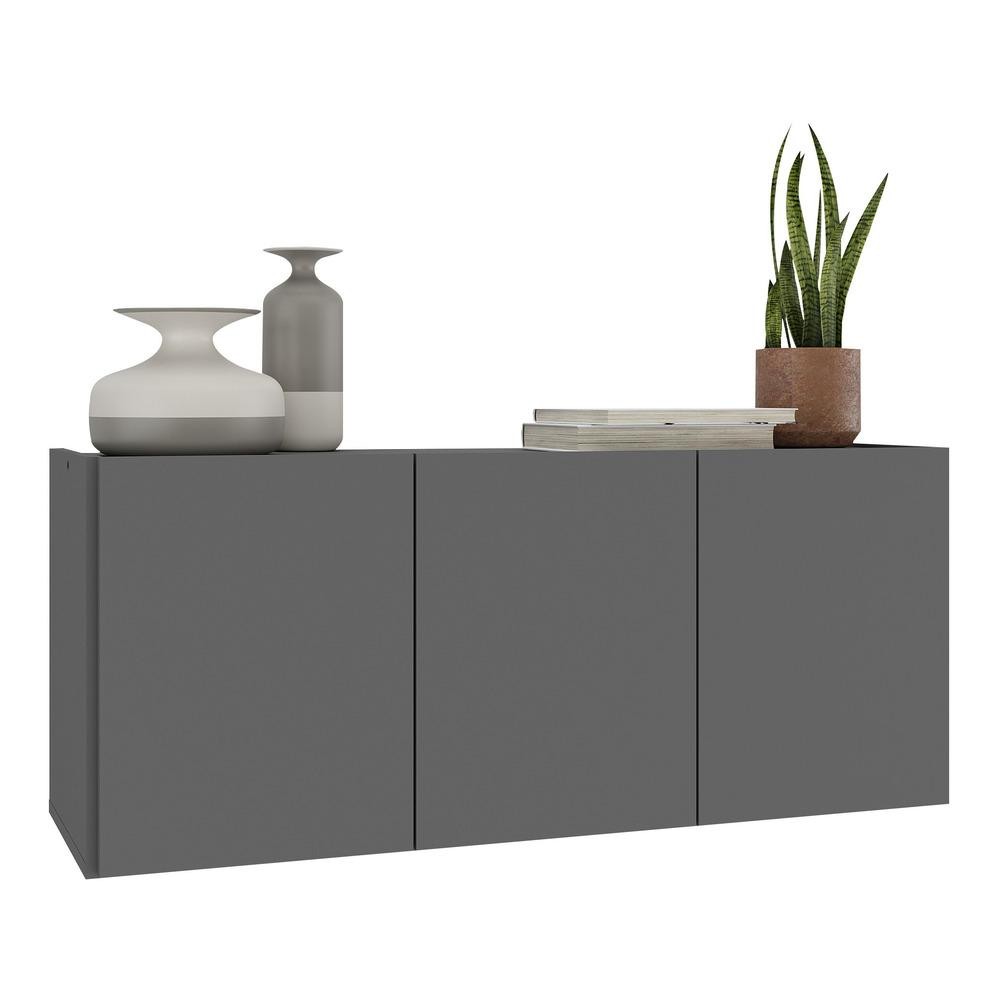 Aparador Buffet Suspenso 3 Portas Multimóveis MP8001 em Oferta na Shopee