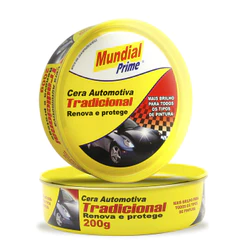 Cera Veicular para Polimento Automotivo Renova Protege 200g Mundial Prime