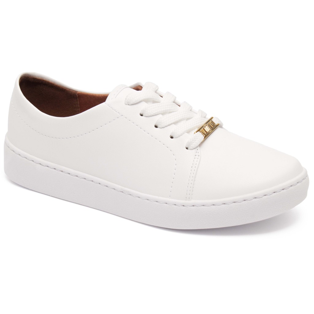 Tênis Vizzano Feminino Casual Original Confortável Moda Branco 1214.205 - Women Shoes