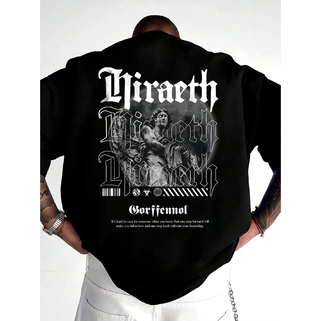 Camiseta Oversized Streetwear Algodão Camisa Estampada Unissex camiseta masculina camiseta oversized