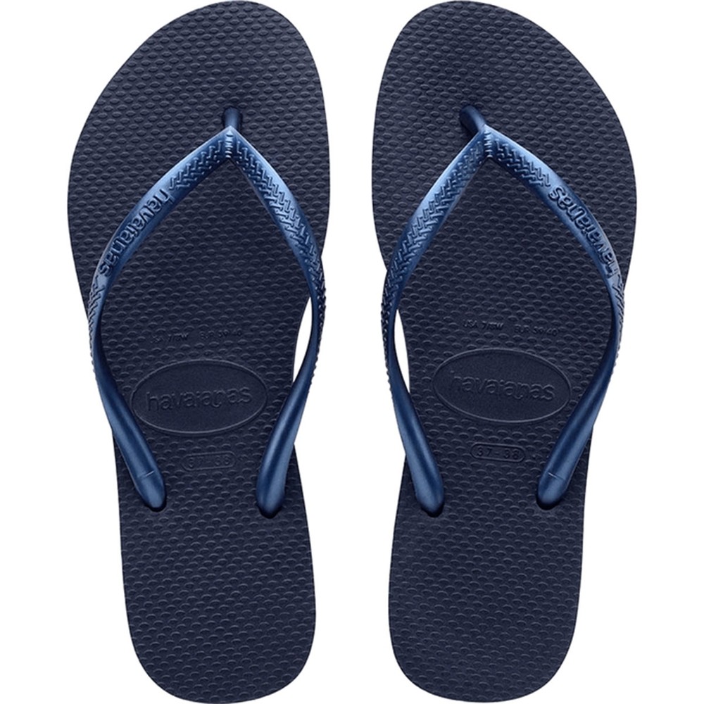 Chinelo Havaianas Slim Feminino - Marinho em Oferta na Shopee