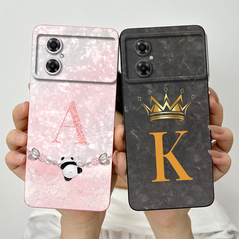 Para Xiaomi Poco M4 5G Lente Quadrada Capa Protetora Do Telefone PocoM4 M 4 Moda Coroa Letras Pintadas Caso De Silicone em Oferta na Shopee