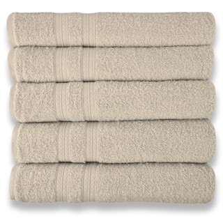 Kit 5 Toalhas Super Grossa E Felpuda 80x150cm Camurça Beka em Oferta na Shopee