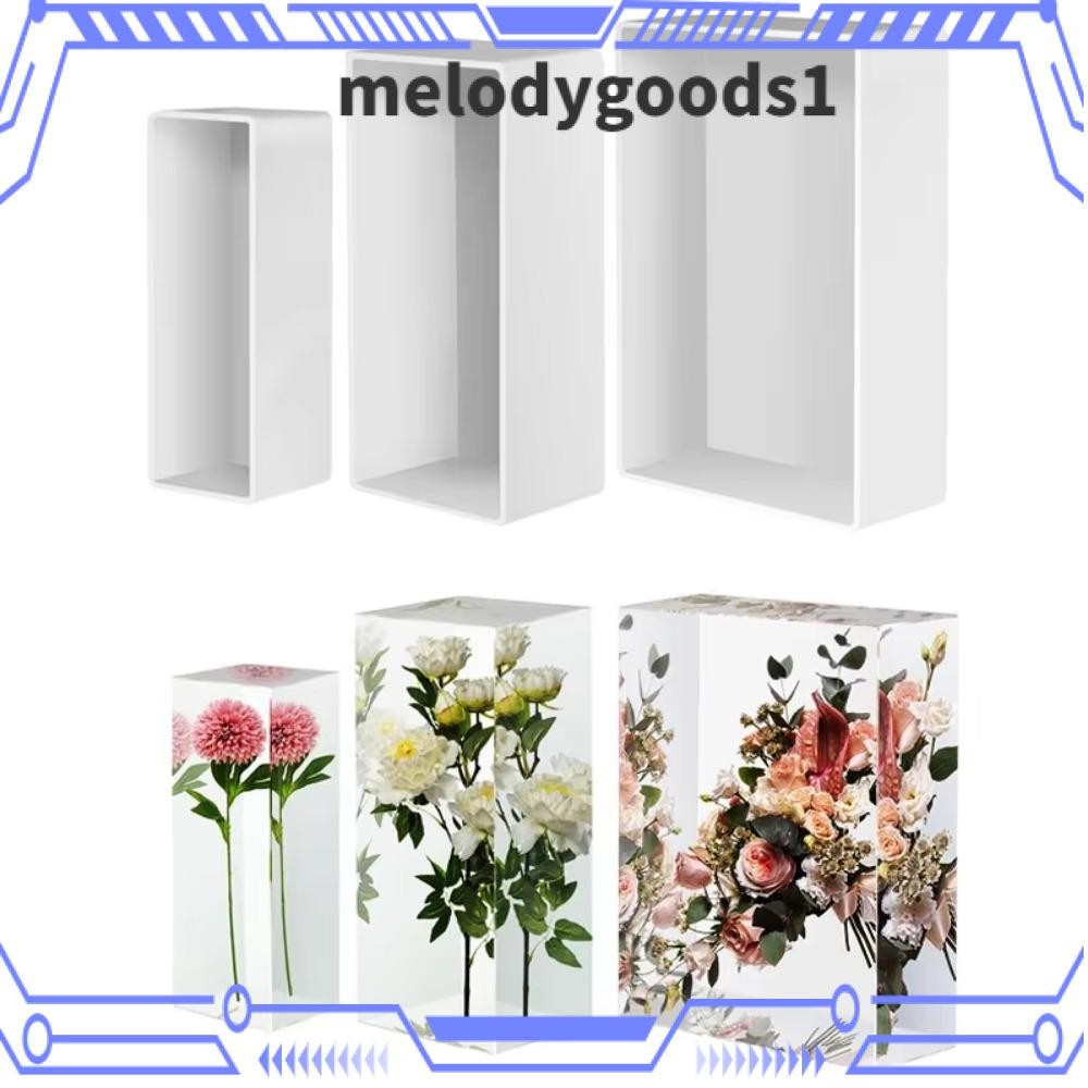 Moldes De Silicone MELODYGOODS , Retangulares De Cubo Cubóide DIY , Preservando Amostras De Insetos De Flores