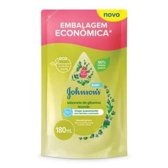 Sabonete Líquido Johnson's Baby Glicerina Lavanda 180ml